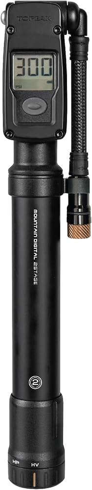 Amazon.com : Topeak Mountain Digital 2Stage Bike Pump – Dual-Mode