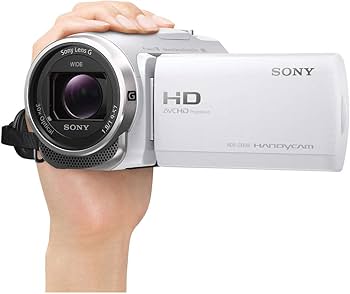Amazon | SONY(ソニー) ビデオカメラ Handycam HDR-CX680 ホワイト
