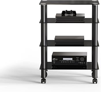 Amazon.co.jp: FITUEYES オーディオラック キャスター付き メディア