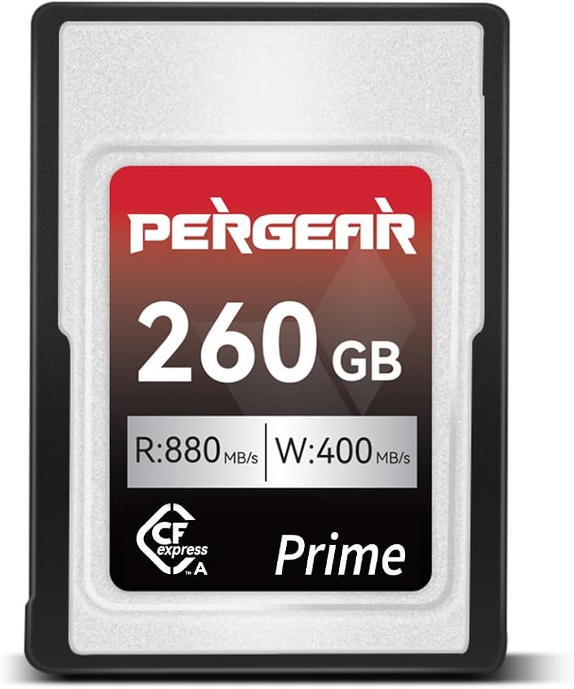 Amazon | PERGEAR CFexpress Type Aメモリーカード 260GB