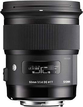 Amazon.com : Sigma 50mm F1.4 Art DG HSM Lens for Nikon : Electronics