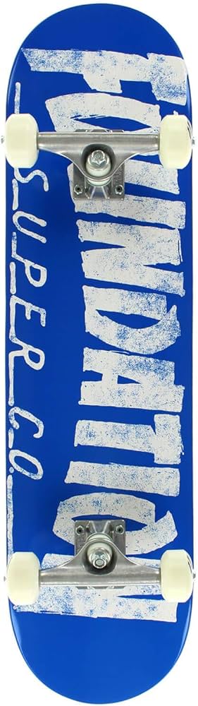Amazon | Foundation Skateboards Thrasher ブルー コンプリート