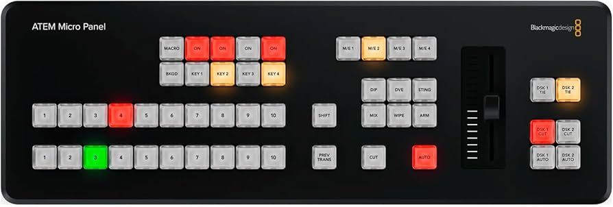 Amazon.co.jp: BlackmagicDesign ATEM Micro Panel : 家電＆カメラ