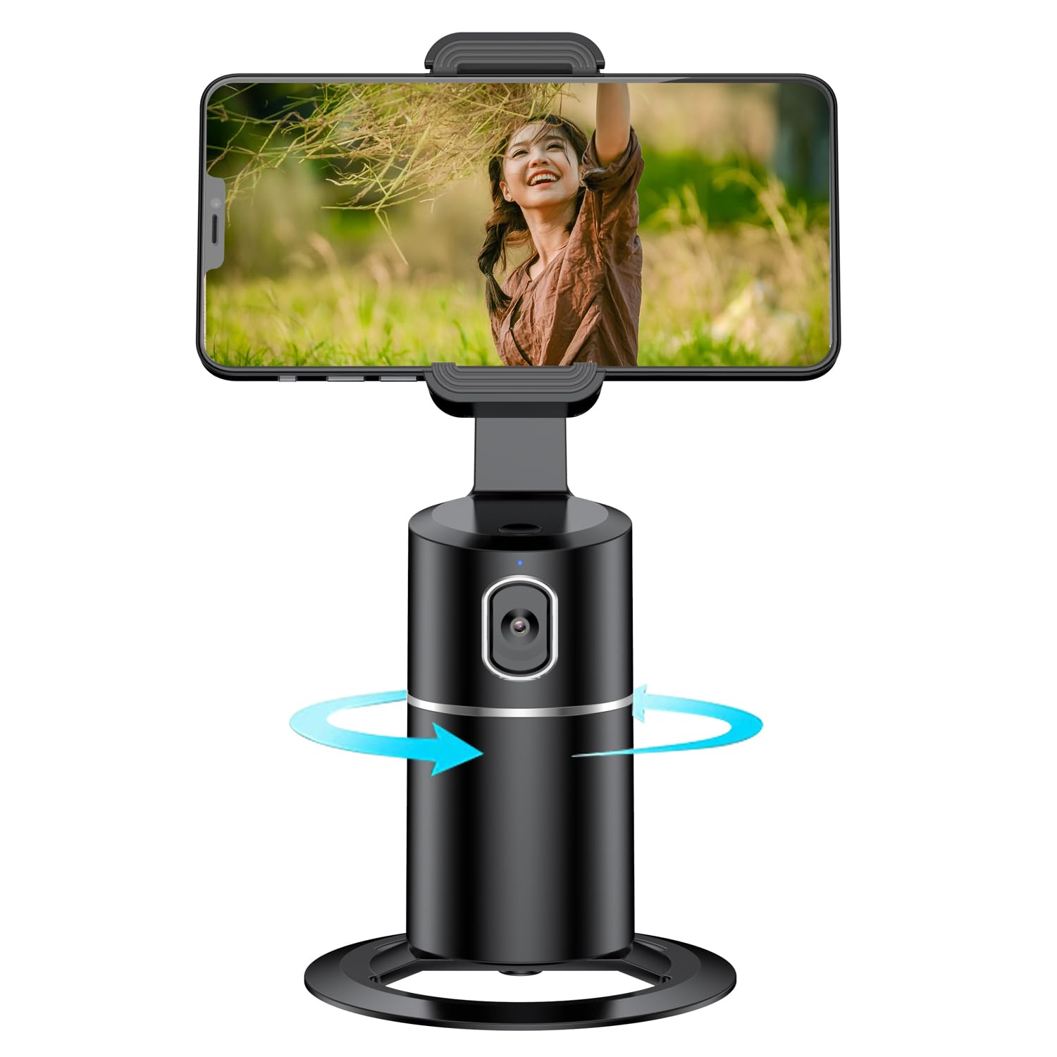 Amazon.co.jp: スマホ用ジンバル 自撮り 360°回転 スマホ 雲台