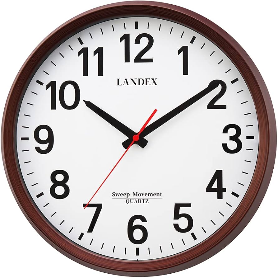 Amazon.co.jp: ランデックス(Landex) 掛け時計 アナログ カプレーゼ