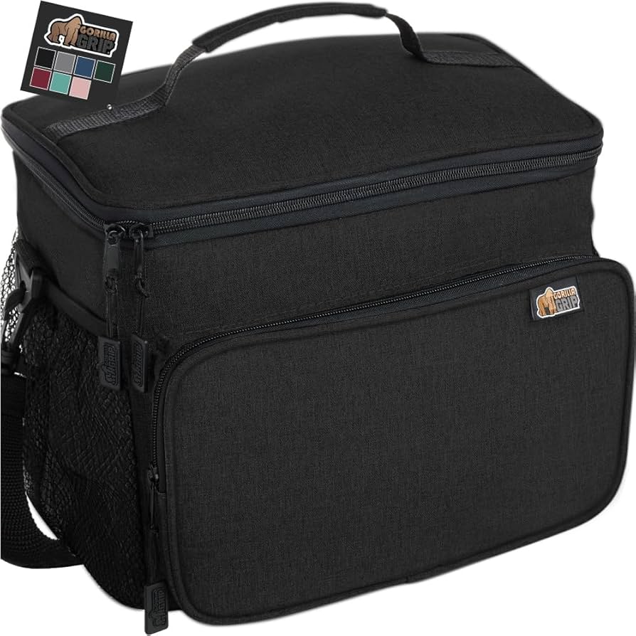 Amazon.com: GORILLA GRIP Insulated Lunch Box Bag for Women Men,15L