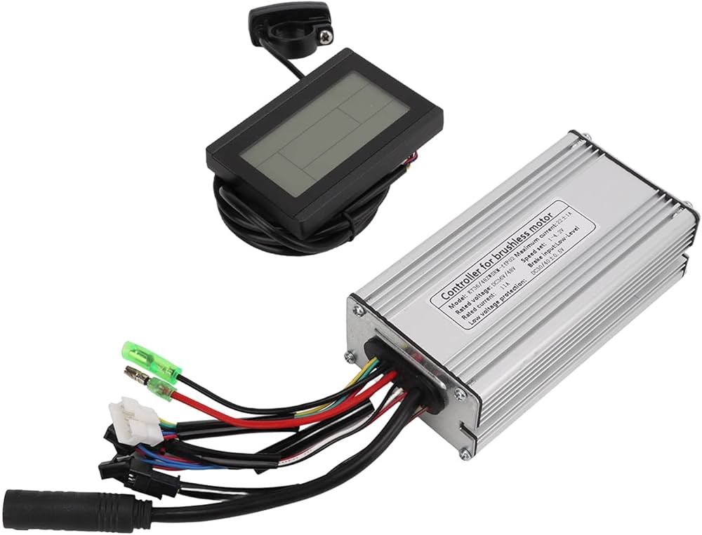 Amazon.co.jp: 36V / 48V 500Wブラシレスモーターコントローラー、電動