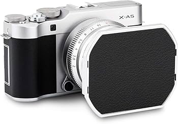 Amazon.co.jp: JJC メタル 正方形 レンズフード + フードキャップ 富士