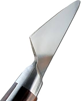 Amazon | 堺孝行 青二鋼-洋包丁 サバキ東型 両刃 洋ハンドル 150mm