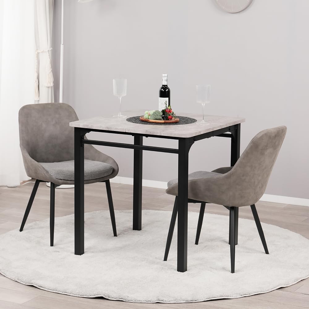 Amazon｜Mirai-Show ダイニングテーブルセット 2人用 北欧 3点セット