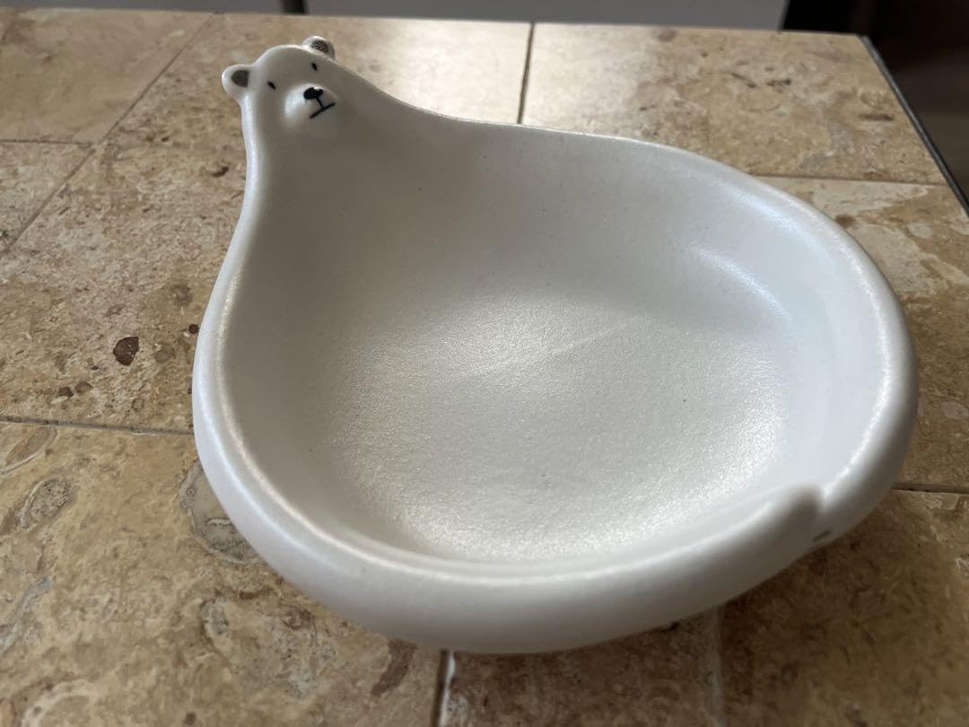 Amazon.co.jp: 小堤晶子 oz.factory くま 笠間焼 : ホーム＆キッチン