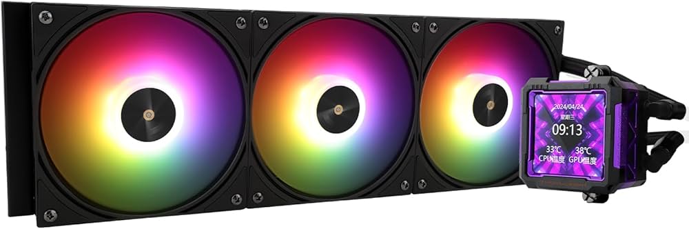 Amazon.co.jp: Thermalright FW360 PRO ブラック ARGB AIO CPU 液体