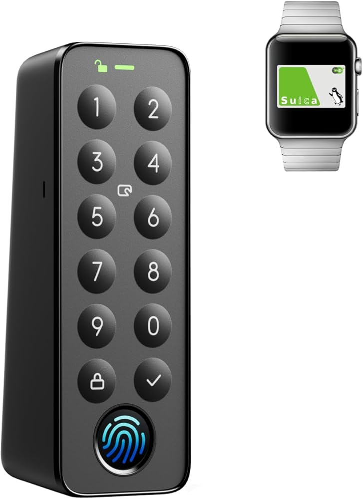 Amazon | 【新モデル】SwitchBot 指紋認証パッド 暗証番号 指紋認証