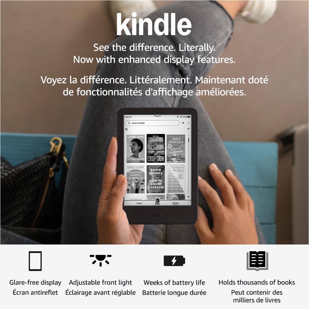 2024 Kindle: Faster, Brighter Display, Longer Battery Life