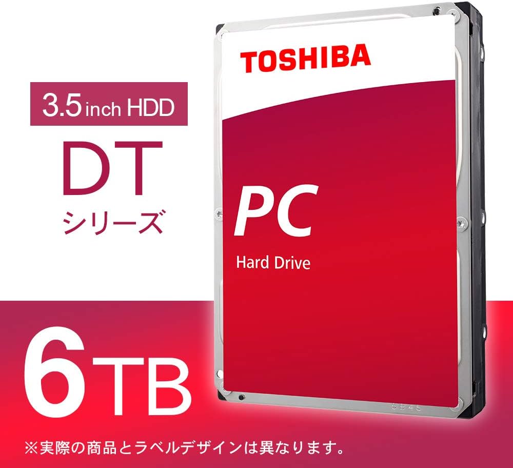 Amazon | 東芝(TOSHIBA) 3.5インチ HDD 6TB 内蔵型 デスクトップPC