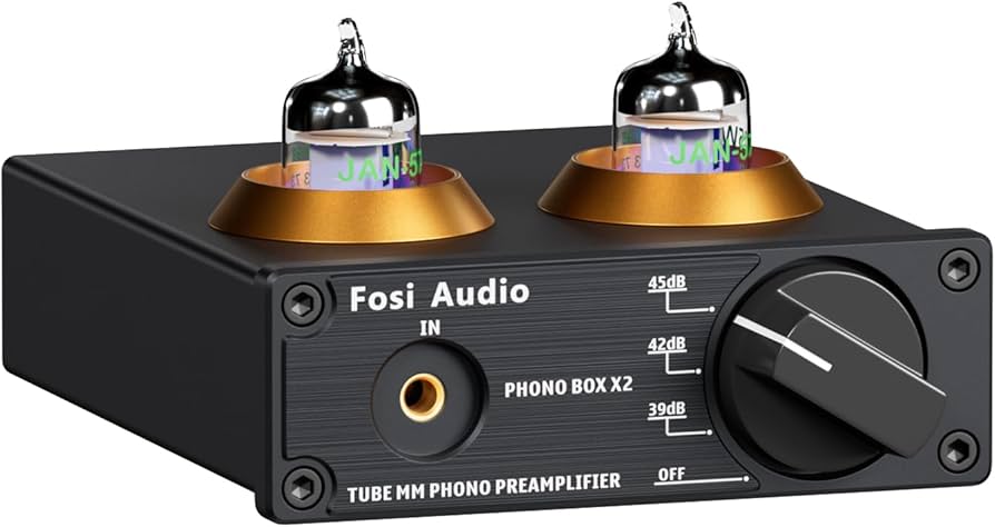 Amazon.com: Fosi Audio Box X2 Phono Preamp, Mini Stereo Audio Hi