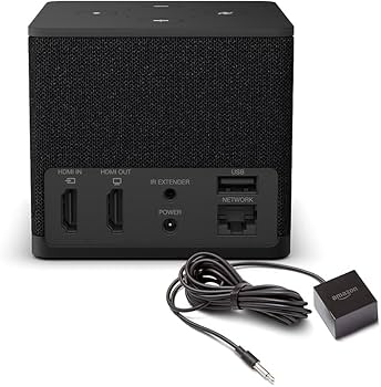 Amazon Official: Fire TV Cube with Amazon IR Extender Cable
