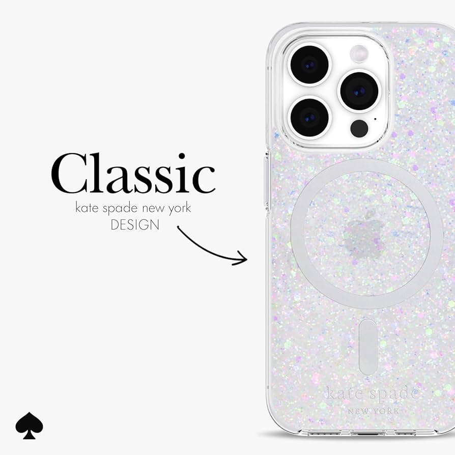 Amazon.co.jp: kate spade new york iPhone 15 Pro Case for MagSafe