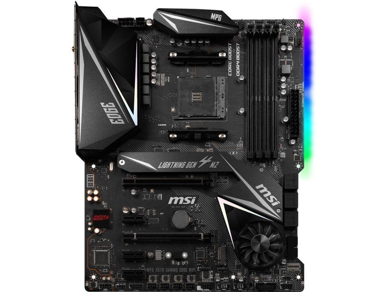 Amazon | MSI MPG X570 Gaming Edge WiFi Motherboard (AMD AM4, DDR4