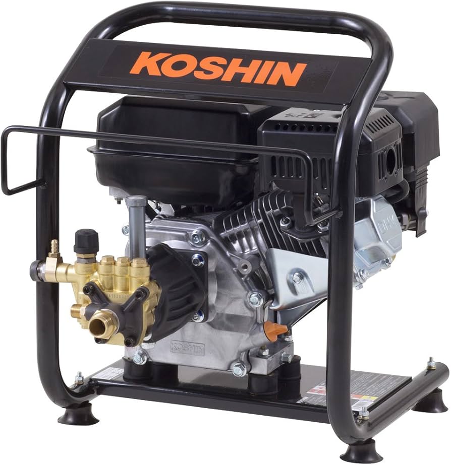 Amazon.co.jp: 工進(KOSHIN) エンジン式 高圧 洗浄機 14MPa 据置タイプ