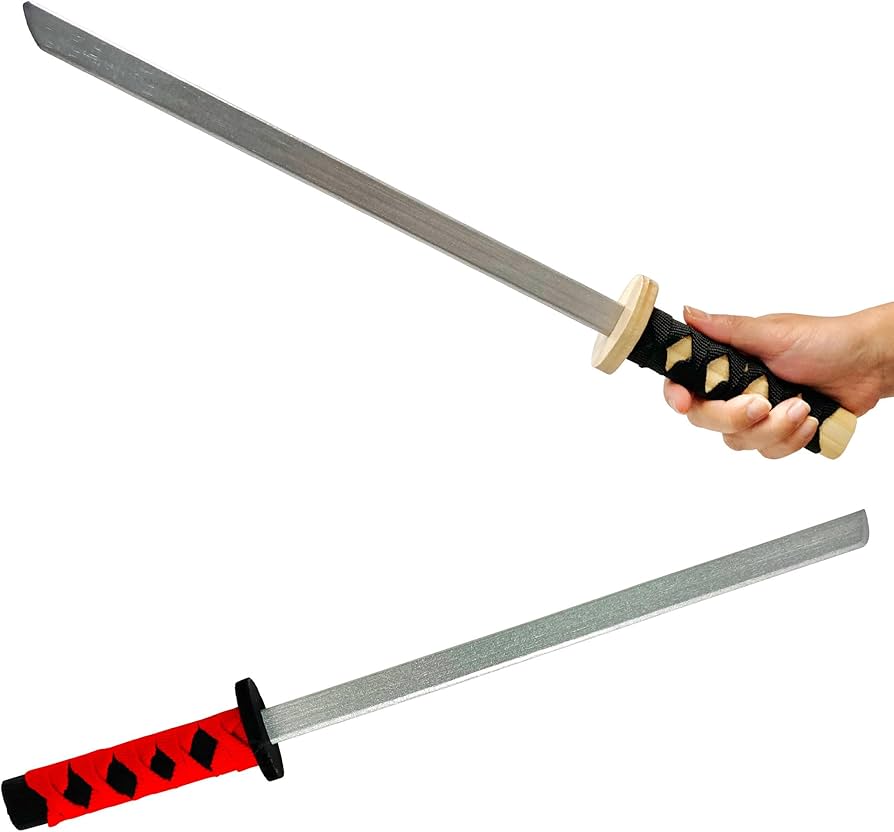 Amazon.co.jp: 日本刀 2本セット 木製 鞘付き 刀 本物そっくり