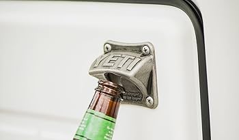 Amazon | Yeti Stainless Steel Wall Mount Bottle Opener, Silver