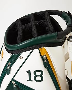 Amazon | [ジービーゴルフ] GBG キャディーバッグ ホワイト×グリーン