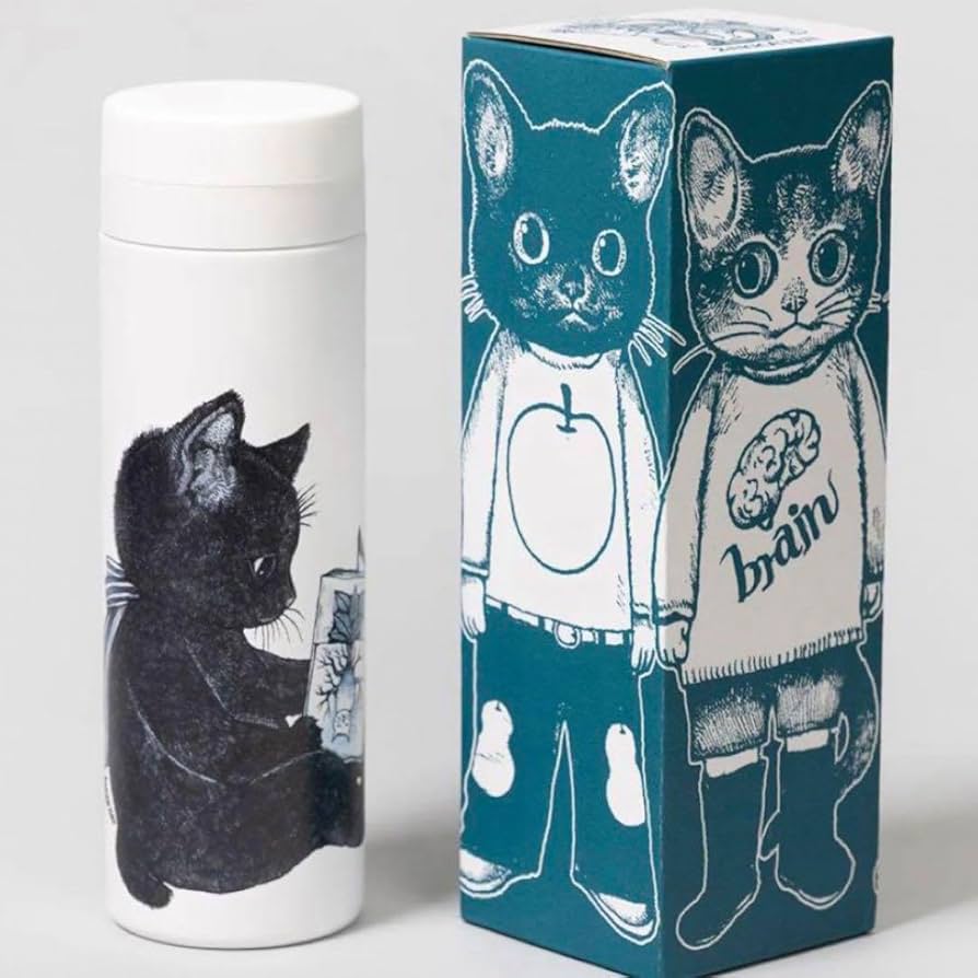 Amazon.co.jp: ボリス雑貨店 ヒグチユウコ サーモボトル よみきかせ