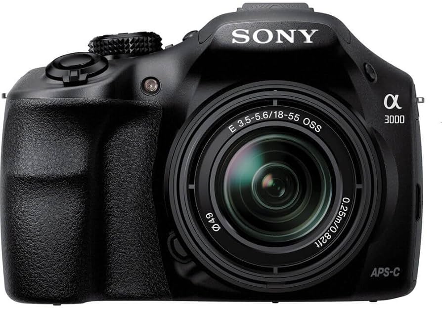 Amazon | Sony A3000 Mirrorless Digital Camera with 18-55mm Lens by