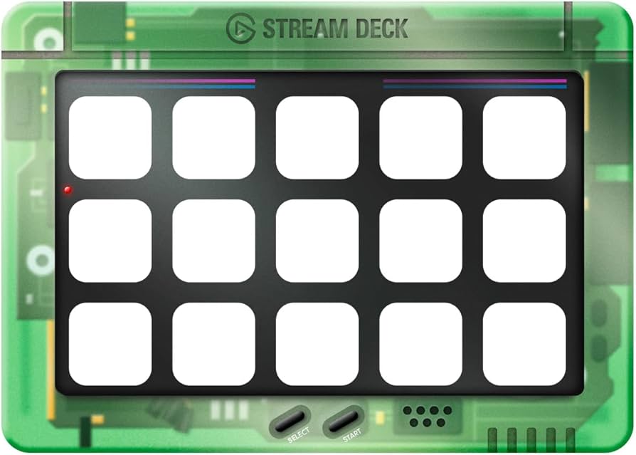 Amazon | Elgato Stream Deck MK.2 Face Plate Retro Green エルガト