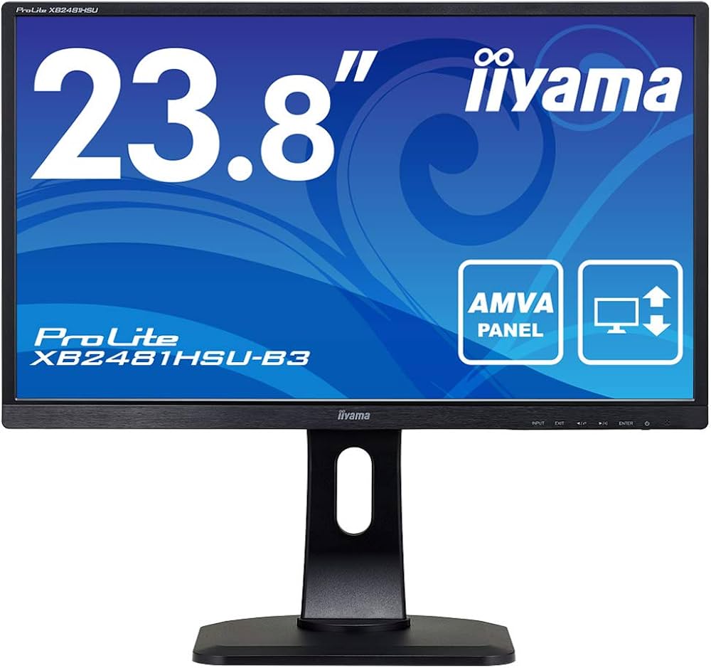 Amazon.co.jp: iiyama モニター ディスプレイ XB2481HSU-B3 (23.8