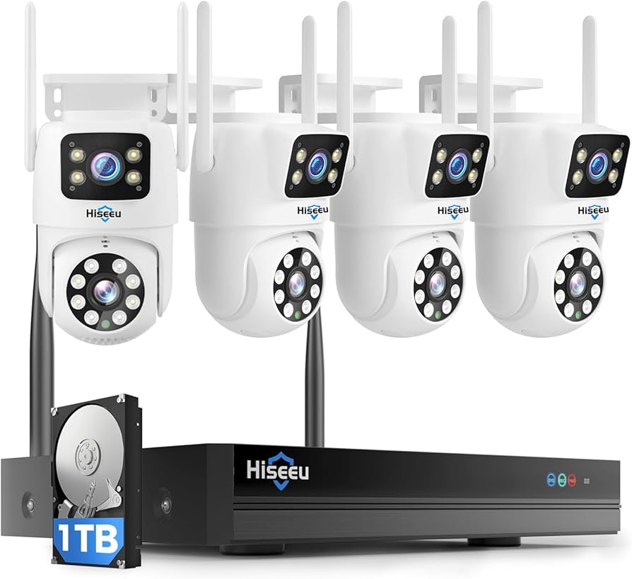 Amazon.com : Hiseeu Wireless Security Camera System [WiFi