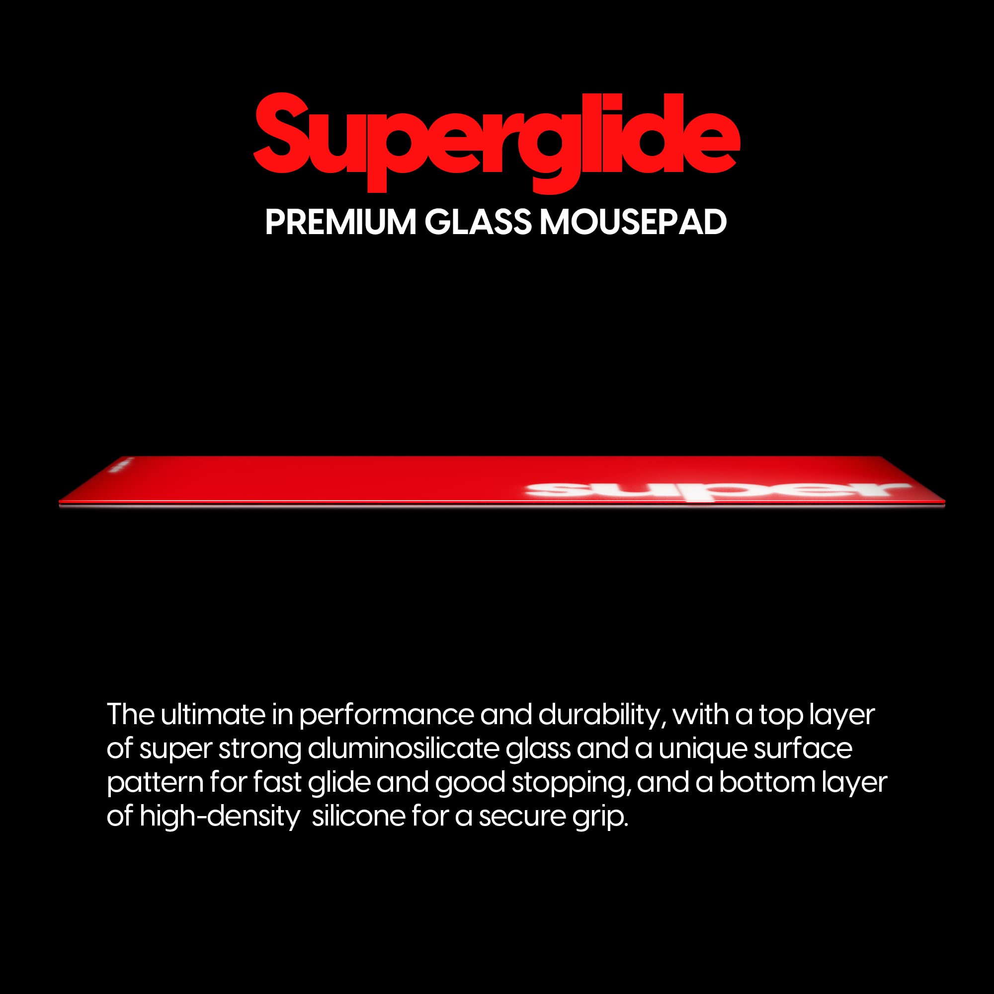 Amazon.com: Pulsar - Superglide Premium Glass Mouse Pad XXL