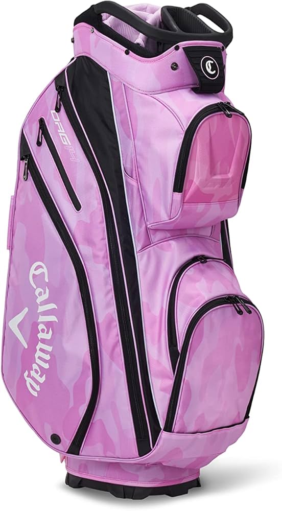 Callaway Golf 2022 Org 14 Cart Bag, Pink Camo Color: Buy Online at