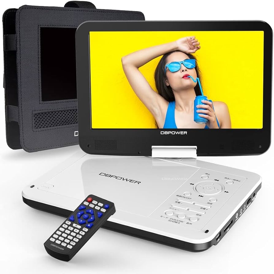 Amazon.co.jp: 【新機種】 DBPOWER ポータブルDVDプレーヤー 12.5型