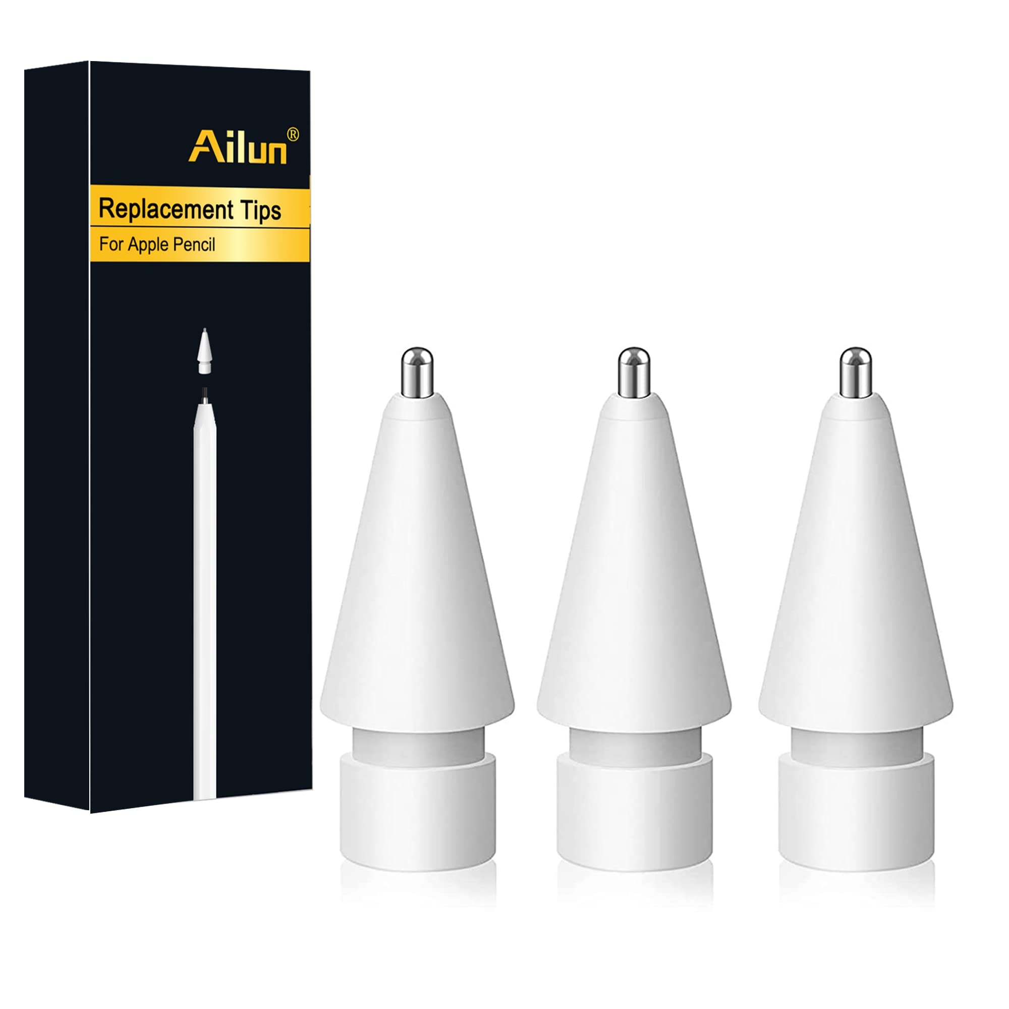 Amazon.com: Ailun 3 Pack Apple Pencil Tips Replacement,Compatible