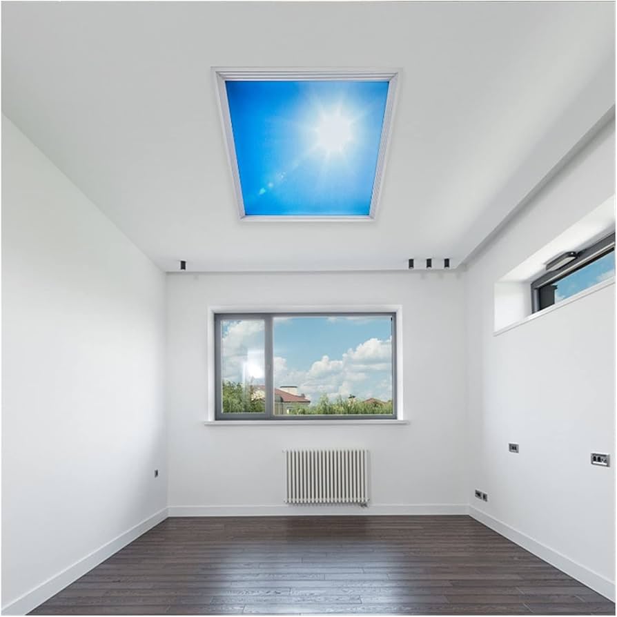 Amazon.co.jp: スマートホーム照明天井ランプ、LEDブルースカイライト