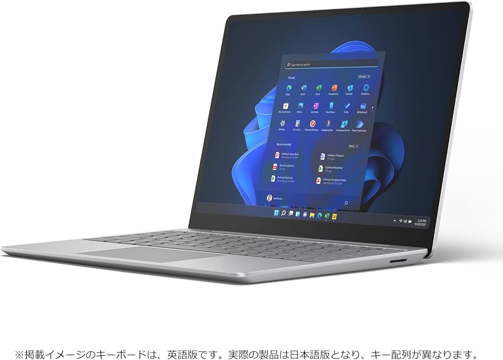 Amazon.co.jp: マイクロソフト Office無し 法人向け Surface Laptop Go