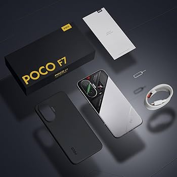 Xiaomi POCO F7 5G 12GB/512GB Plata (Cyber Silver) Dual SIM,Oplader