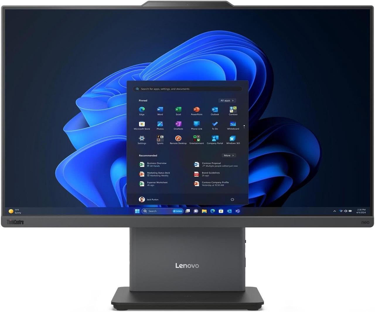 Amazon.com: Lenovo 2024 AIO Desktop | ThinkCentre neo 50a 24 Gen 5
