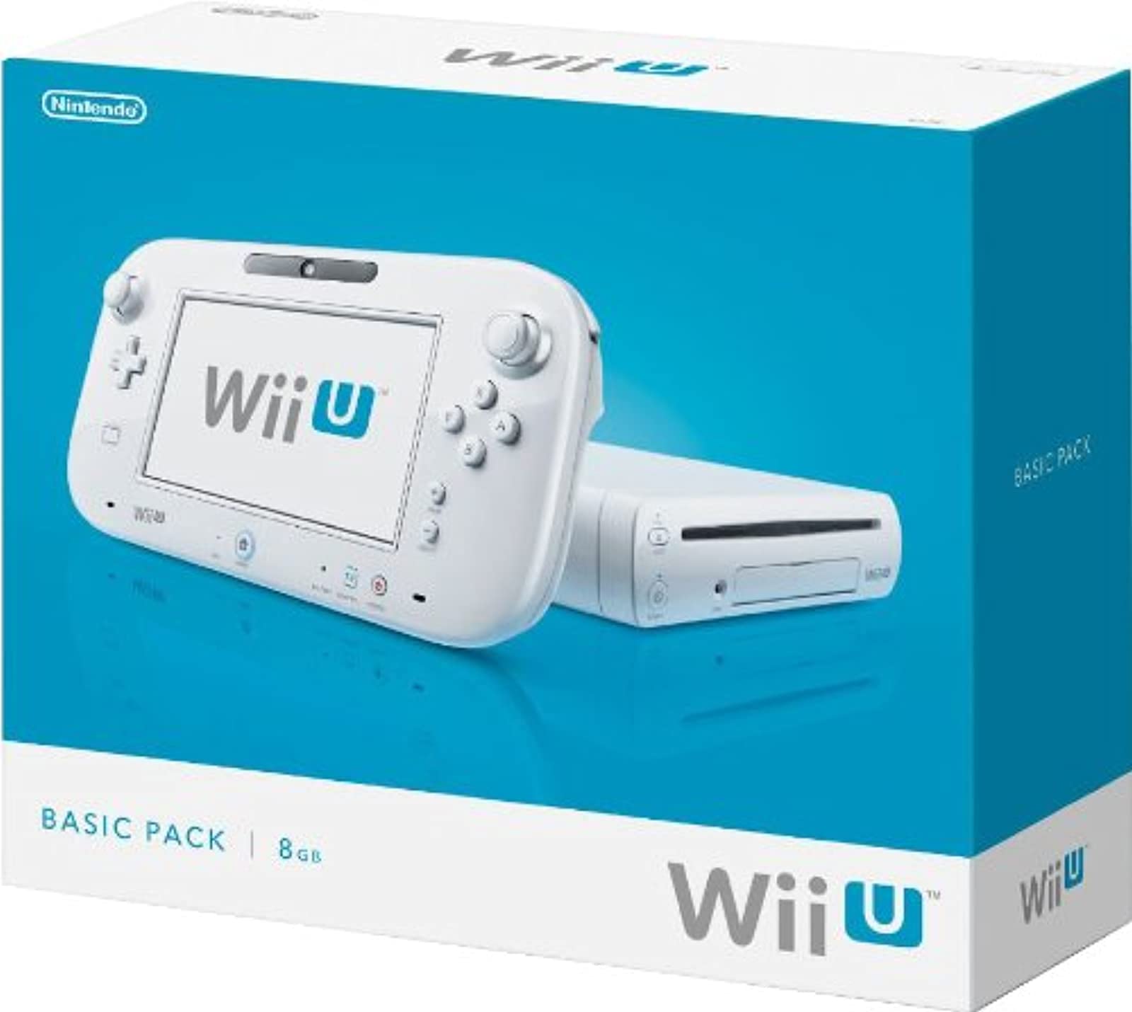 Amazon.com: Nintendo Wii U 8GB Basic Pack - White : Video Games