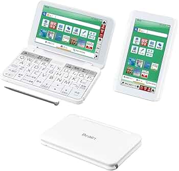 Amazon.co.jp: シャープ 電子辞書 BRAIN 高校生モデル(6教科対応) PW