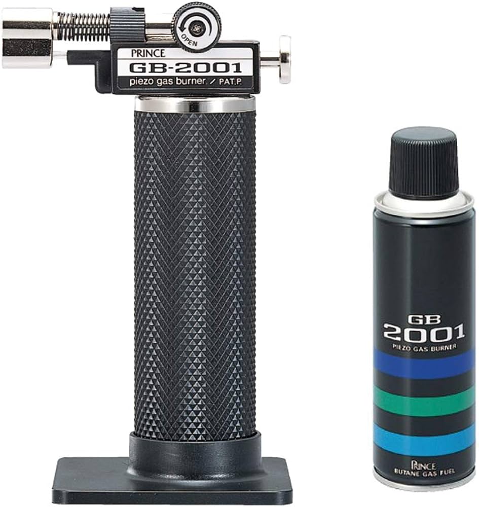 Amazon | （セット販売）プリンス ガストーチ GB-2001+替ボンベGT-2.3