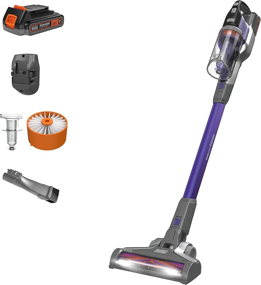 Amazon.com - BLACK+DECKER Pet Hair Vacuum, Cordless Vacuum Cleaner