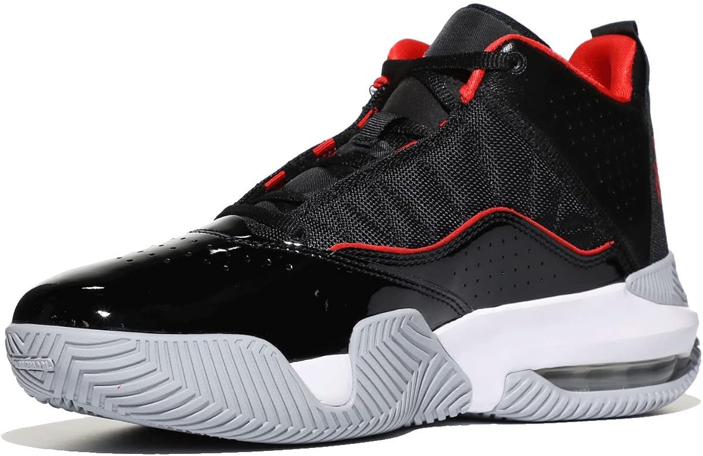 Amazon.com | Jordan Stay Loyal (Big Kid) Black/Chile Red/White