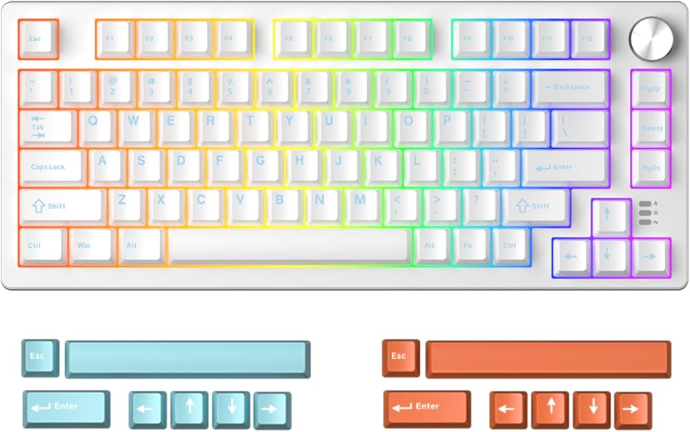 Amazon | DAREU EK75RT ラピッドトリガー搭載 ゲーミングキーボード