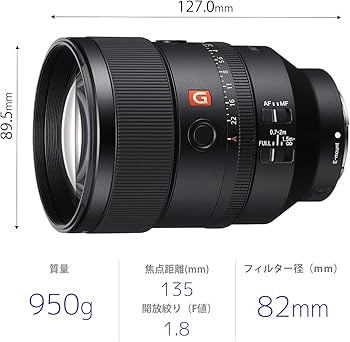 Amazon.co.jp: SONY(ソニー) 望遠単焦点レンズ フルサイズ FE 135mm F1
