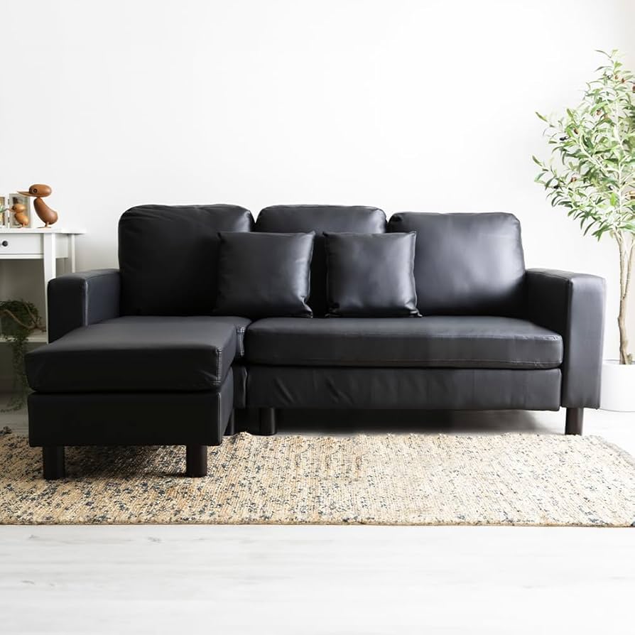 Amazon.co.jp: アイリスプラザ ソファ 3人掛け カウチソファ