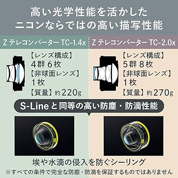 Amazon | Nikon テレコンバーター Z TELECONVERTER TC-1.4 Zマウント用