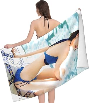 Amazon｜大判 バスタオル西野七瀬3 厚手 吸水 速乾 通気 ビーチタオル